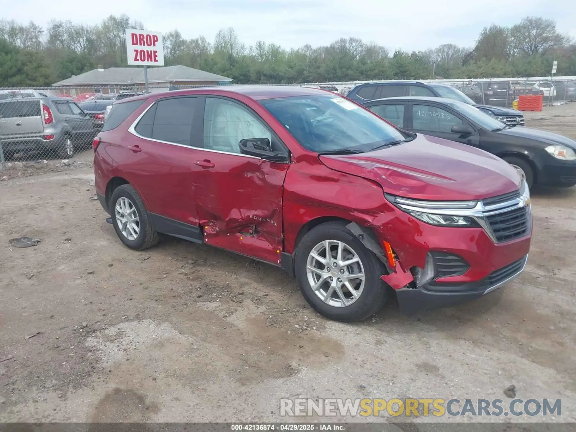 1 fotografías del automóvil dañado 3GNAXKEG2RS105766 CHEVROLET EQUINOX 2024