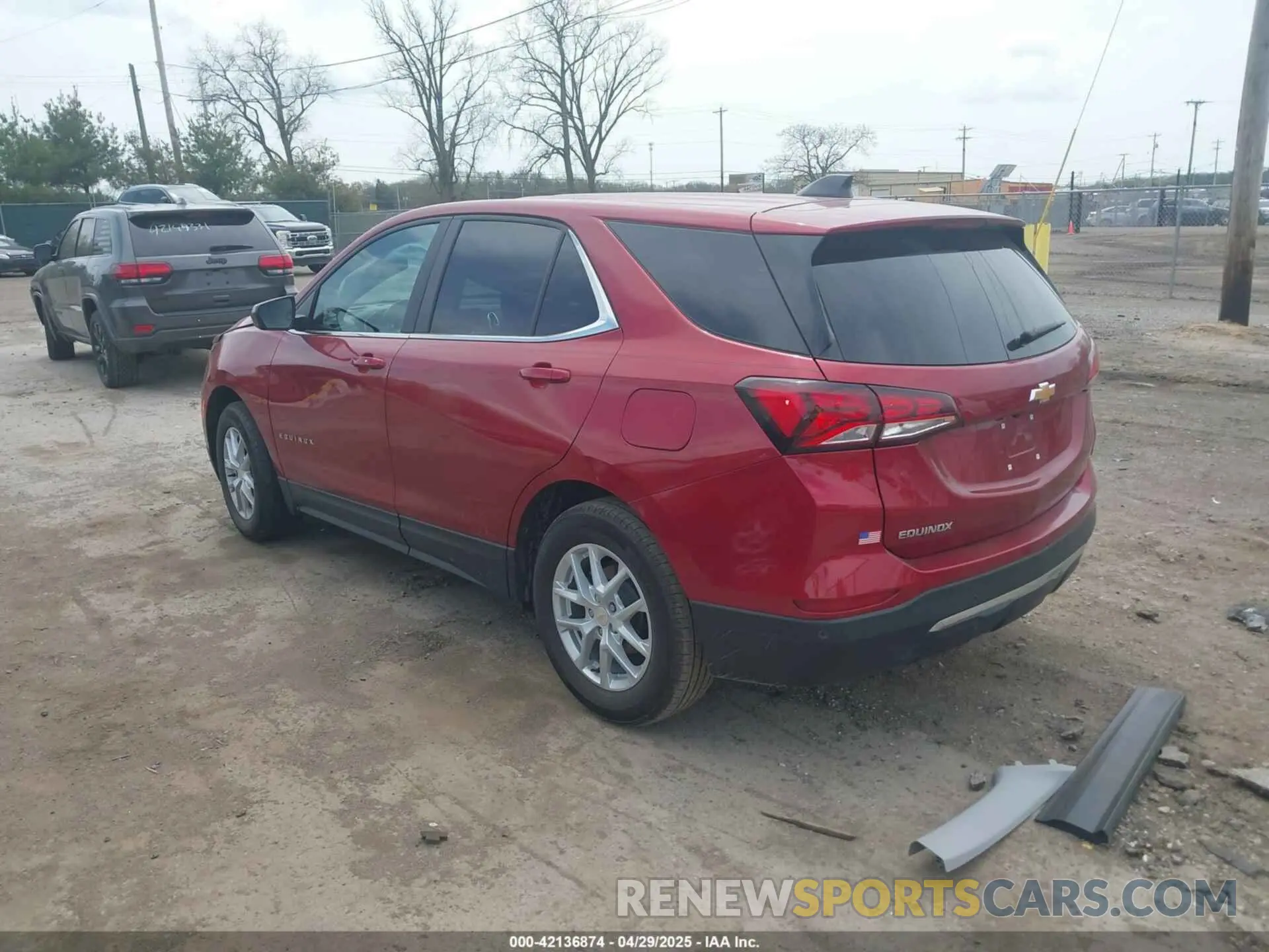 3 fotografías del automóvil dañado 3GNAXKEG2RS105766 CHEVROLET EQUINOX 2024