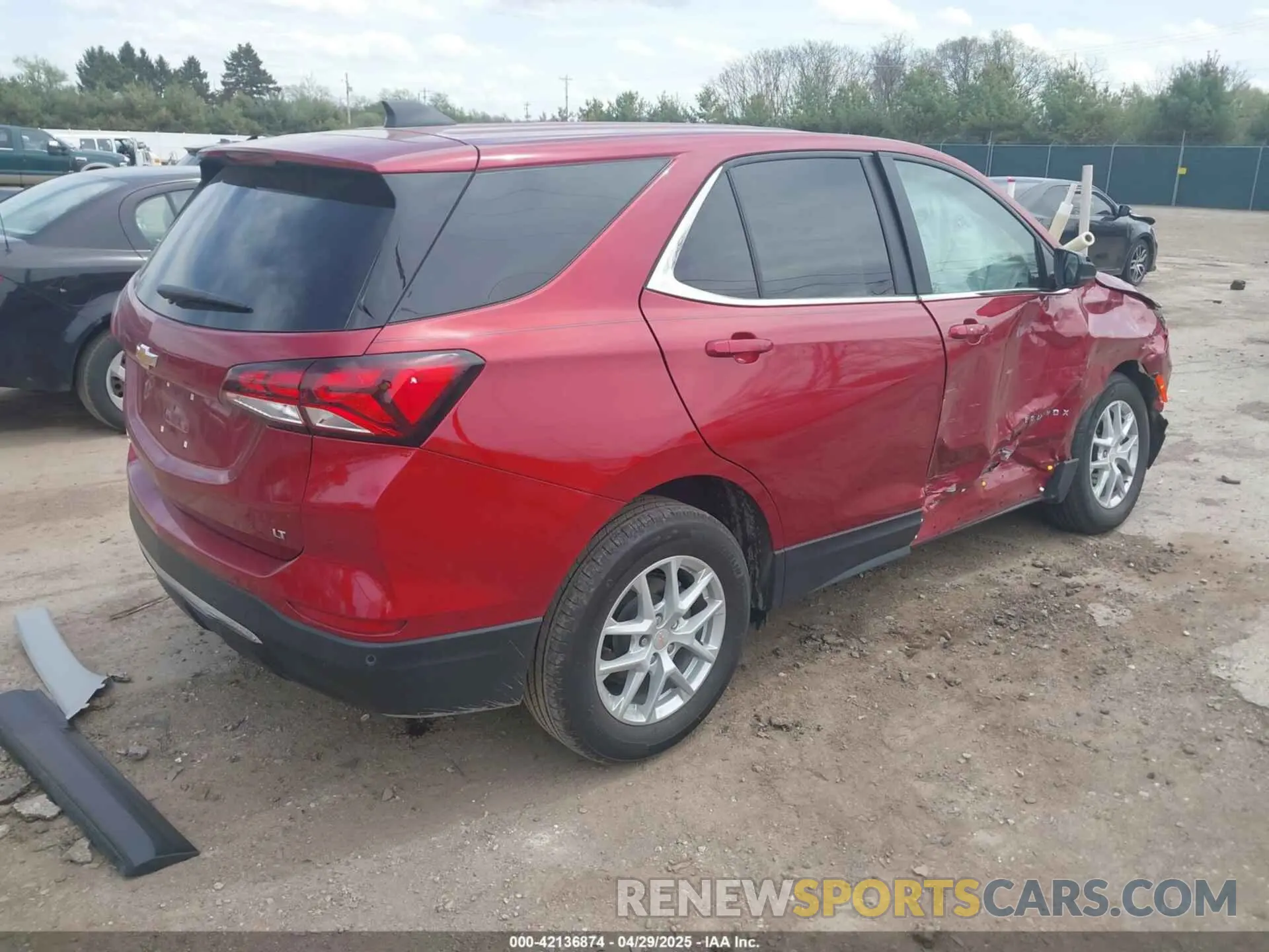 4 fotografías del automóvil dañado 3GNAXKEG2RS105766 CHEVROLET EQUINOX 2024