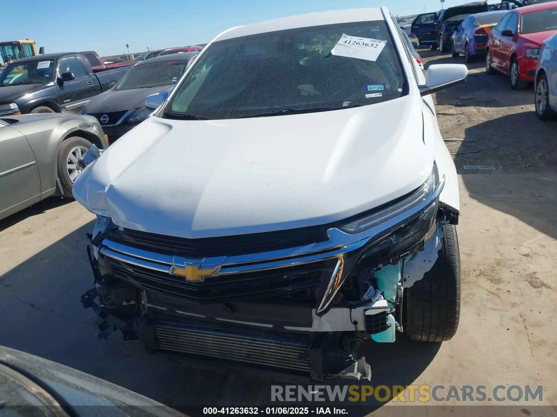 13 fotografías del automóvil dañado 3GNAXKEG3RL345399 CHEVROLET EQUINOX 2024