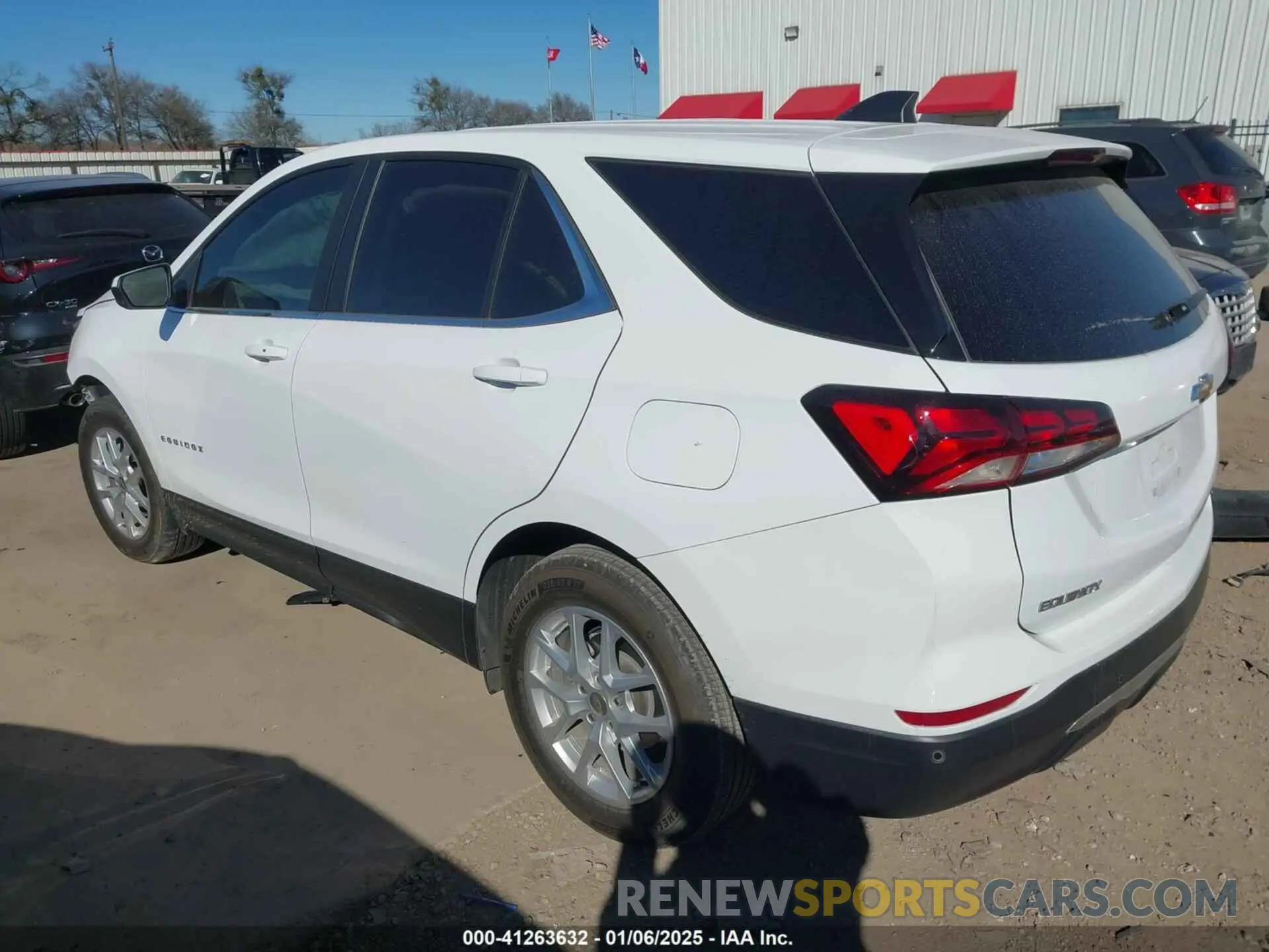3 fotografías del automóvil dañado 3GNAXKEG3RL345399 CHEVROLET EQUINOX 2024