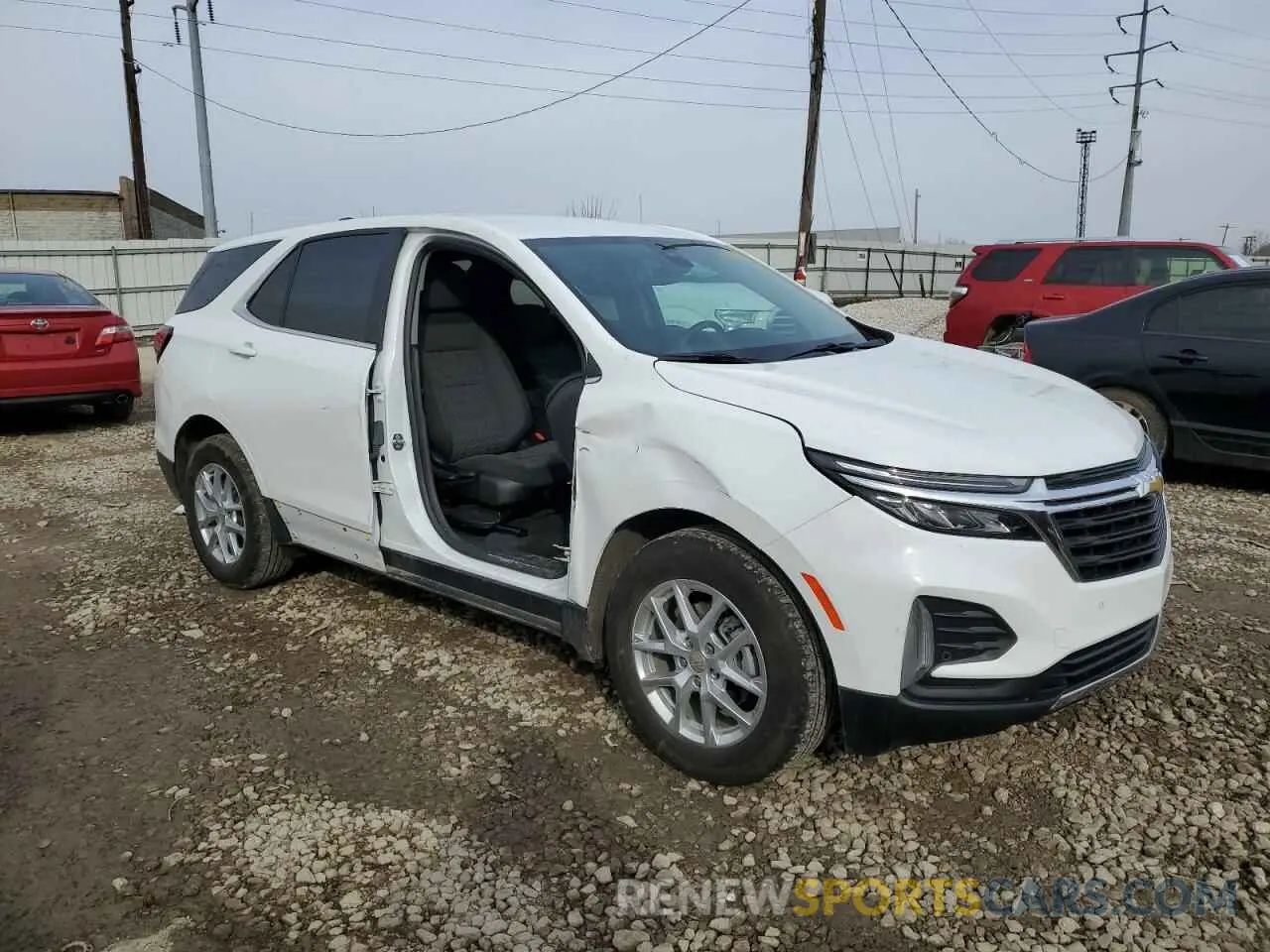 4 fotografías del automóvil dañado 3GNAXKEG3RS114718 CHEVROLET EQUINOX 2024