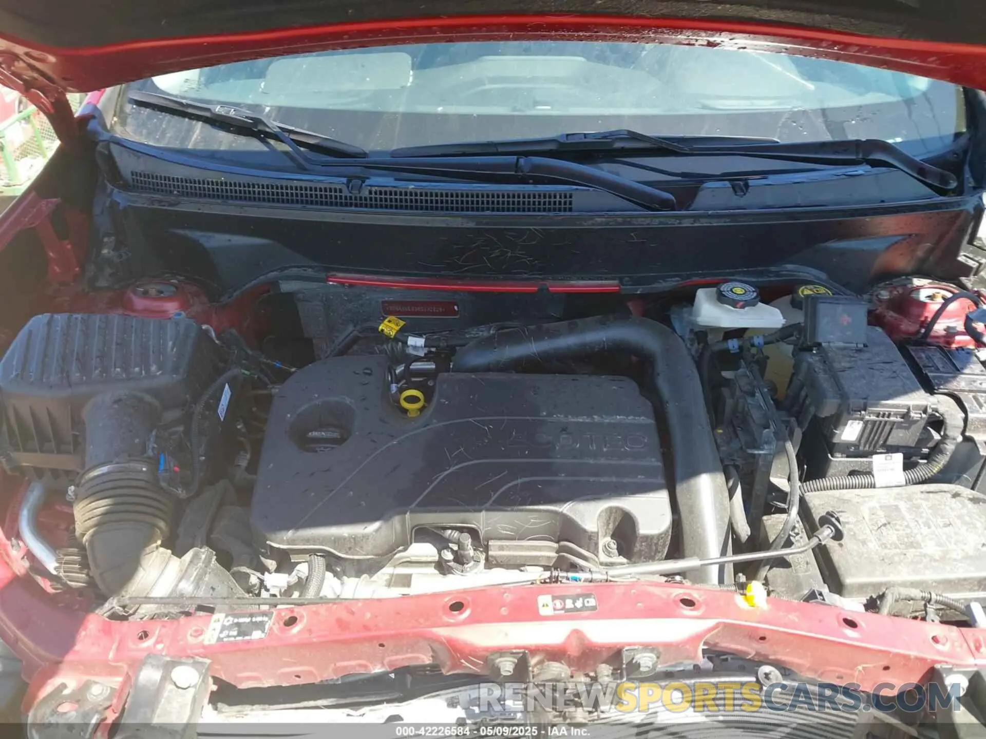 10 fotografías del automóvil dañado 3GNAXKEG3RS132829 CHEVROLET EQUINOX 2024