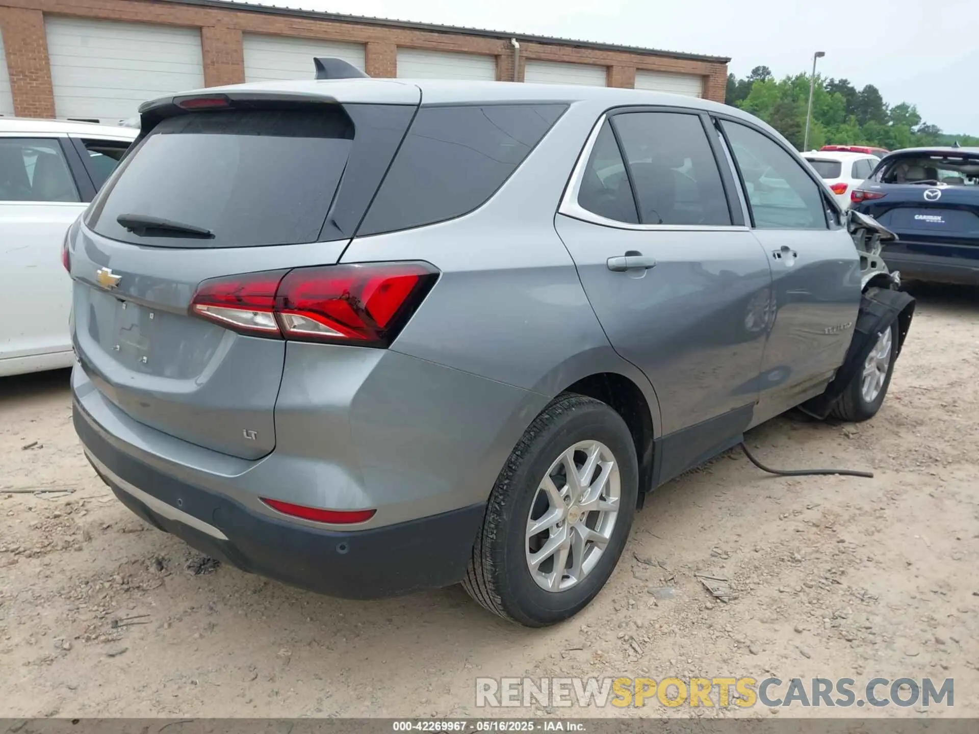 4 fotografías del automóvil dañado 3GNAXKEG4RL146409 CHEVROLET EQUINOX 2024