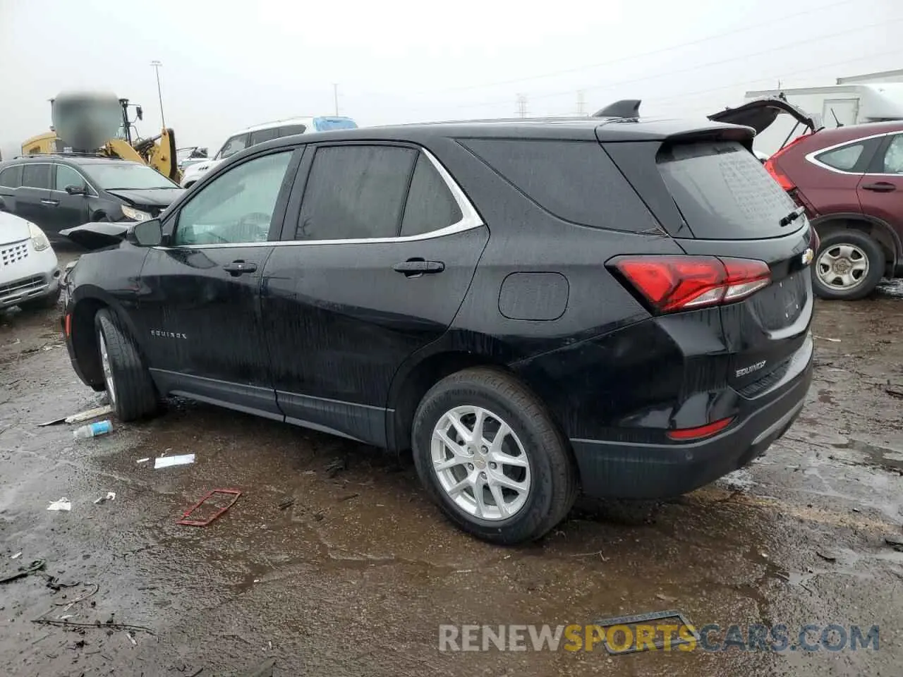2 fotografías del automóvil dañado 3GNAXKEG4RL187557 CHEVROLET EQUINOX 2024