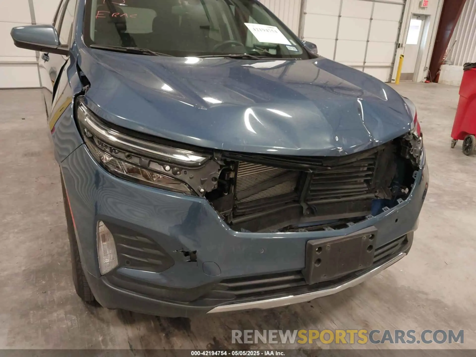 6 fotografías del automóvil dañado 3GNAXKEG4RL326621 CHEVROLET EQUINOX 2024