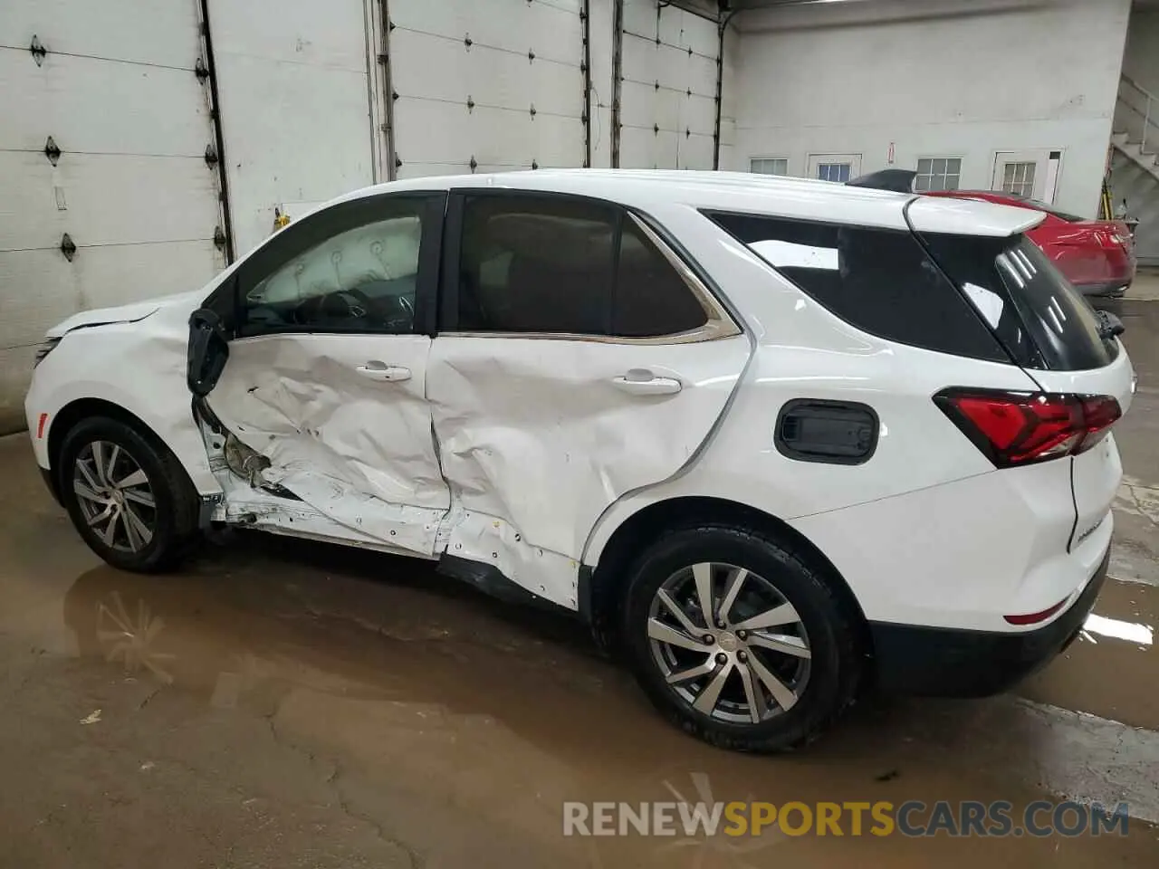 2 fotografías del automóvil dañado 3GNAXKEG4RS108006 CHEVROLET EQUINOX 2024
