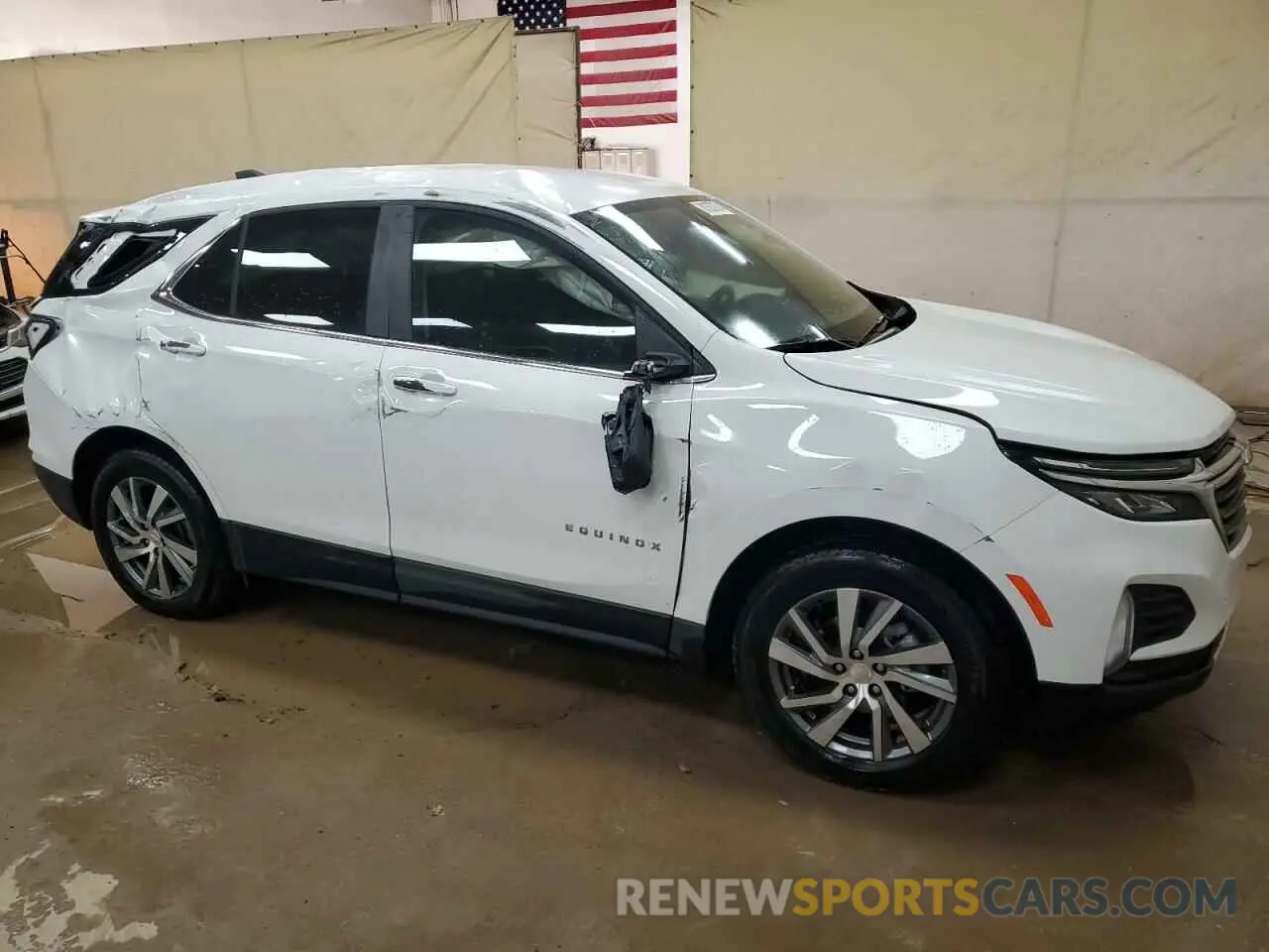 4 fotografías del automóvil dañado 3GNAXKEG4RS108006 CHEVROLET EQUINOX 2024