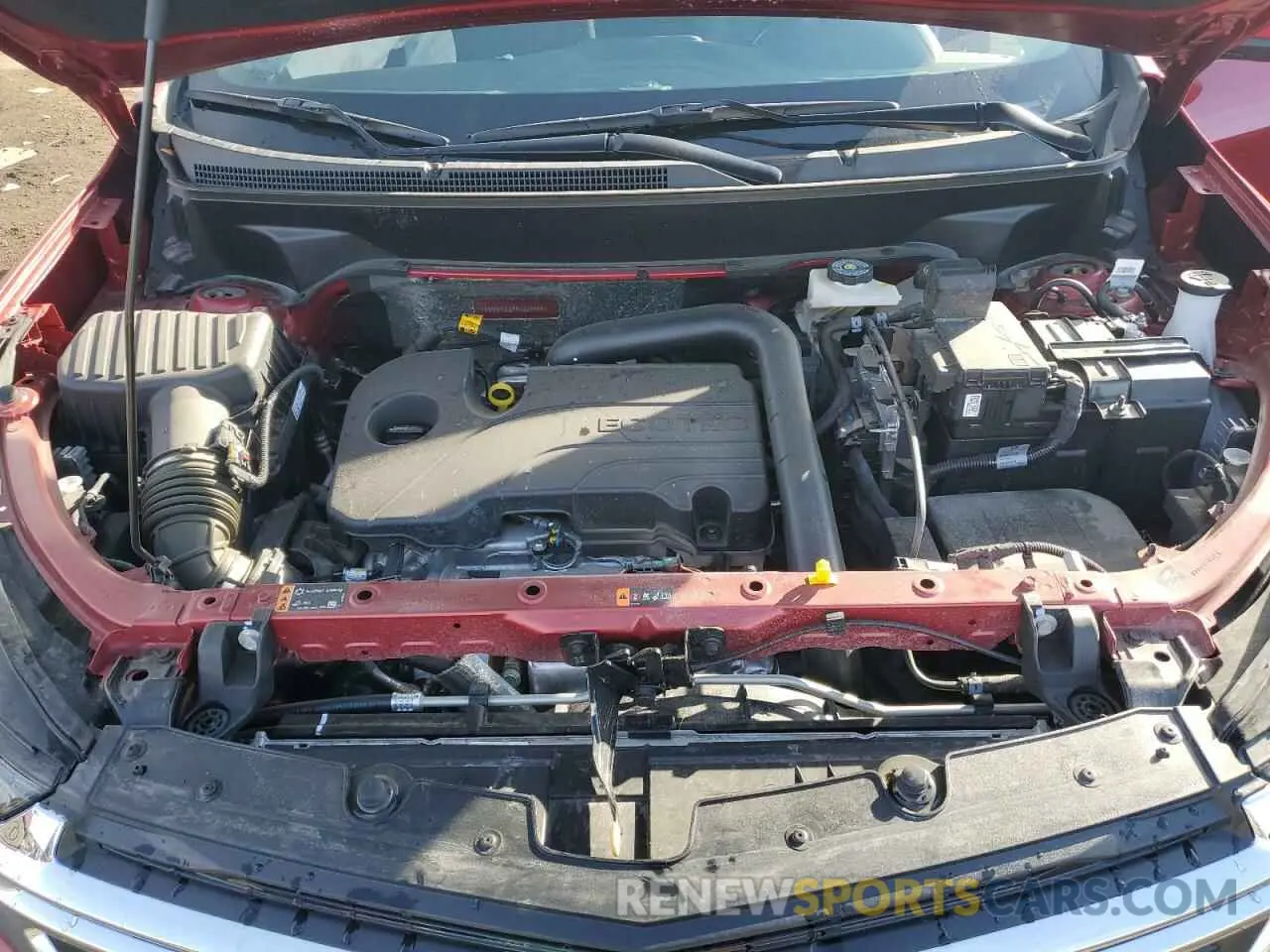 12 fotografías del automóvil dañado 3GNAXKEG4RS239999 CHEVROLET EQUINOX 2024