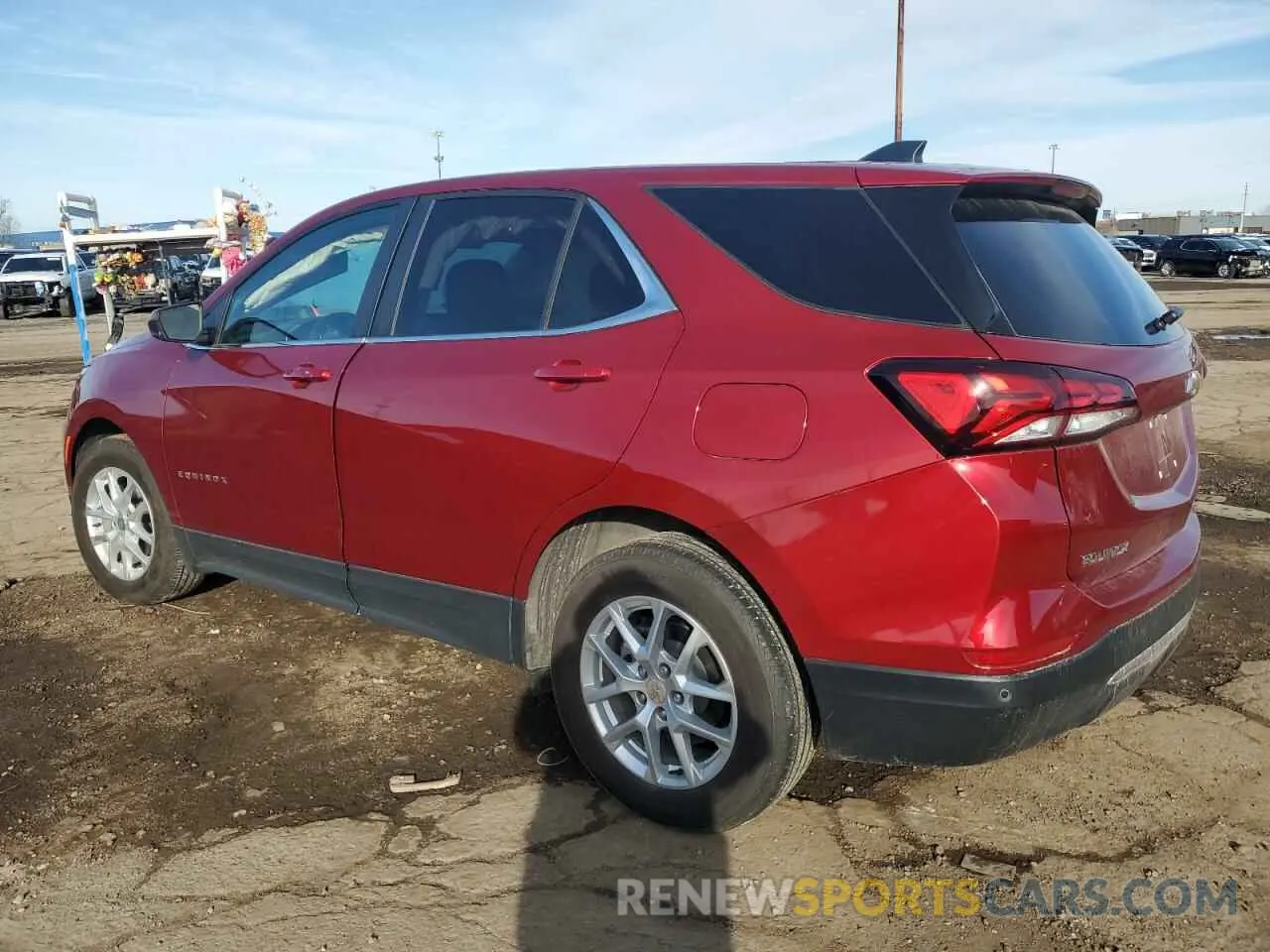 2 fotografías del automóvil dañado 3GNAXKEG4RS239999 CHEVROLET EQUINOX 2024