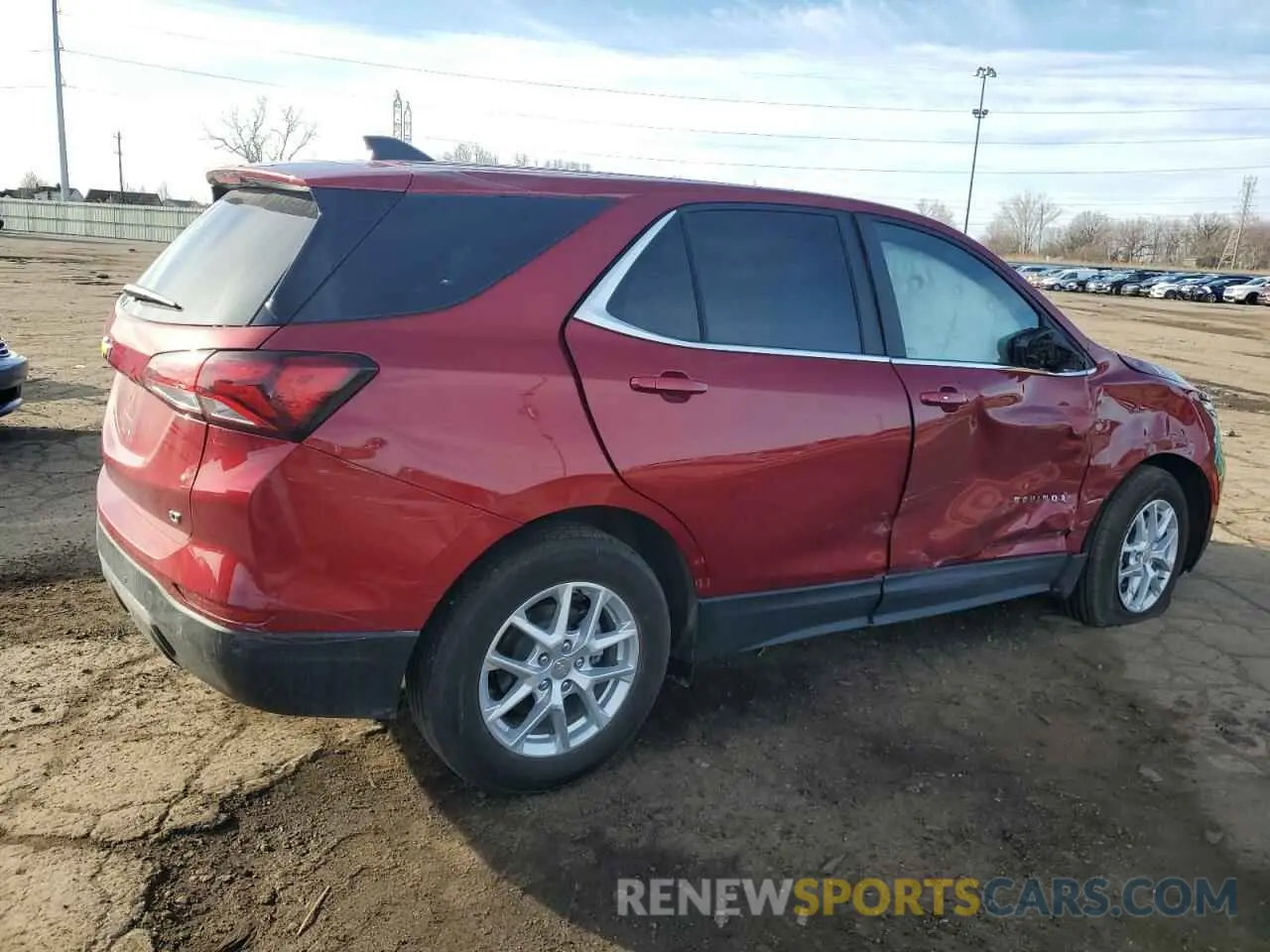 3 fotografías del automóvil dañado 3GNAXKEG4RS239999 CHEVROLET EQUINOX 2024
