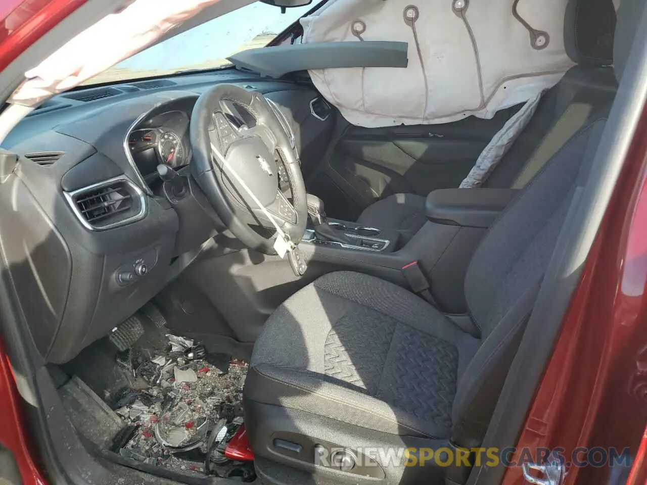 7 fotografías del automóvil dañado 3GNAXKEG4RS239999 CHEVROLET EQUINOX 2024
