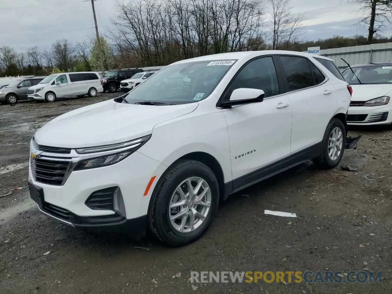 1 fotografías del automóvil dañado 3GNAXKEG5RL110258 CHEVROLET EQUINOX 2024