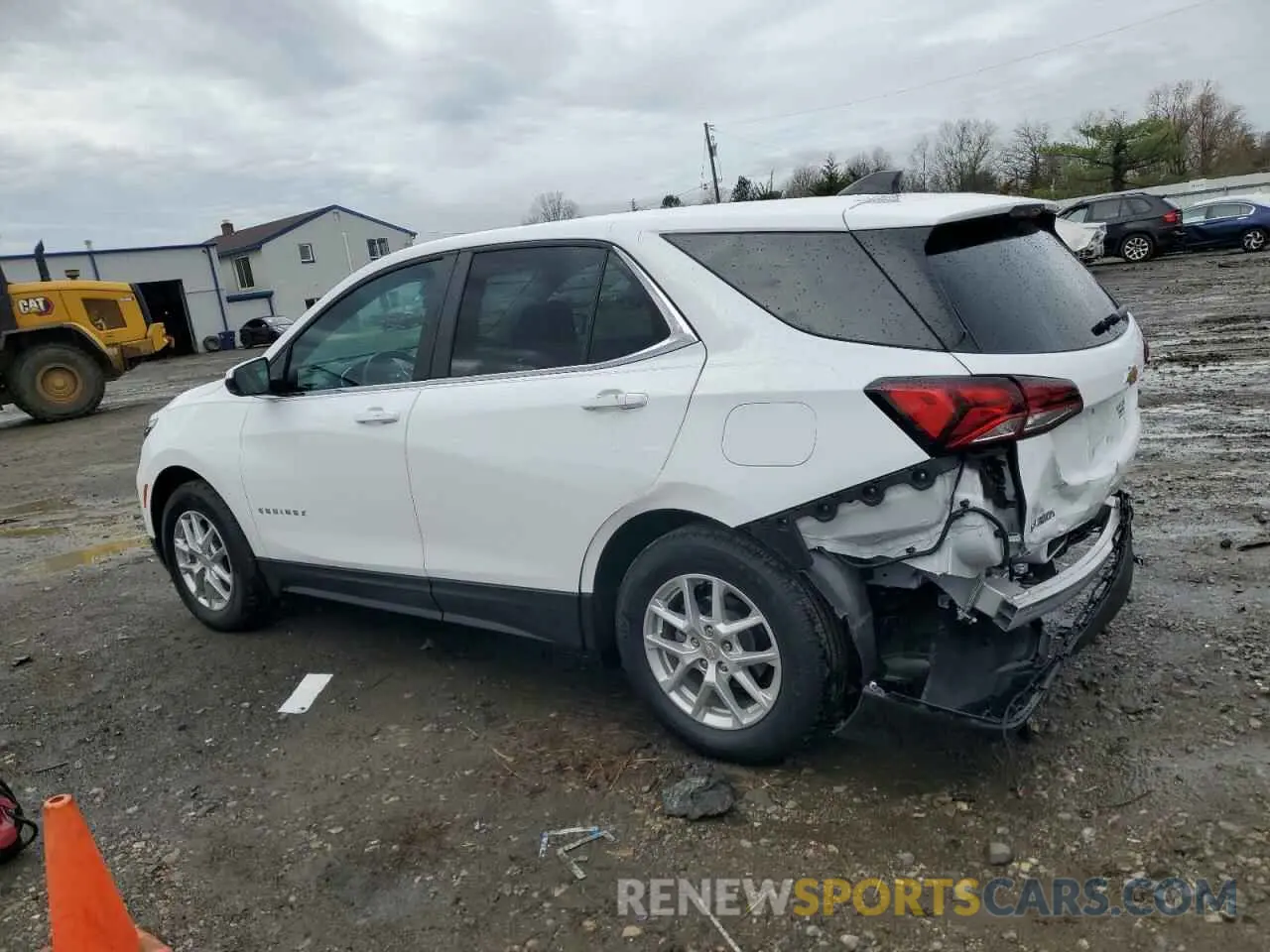 2 fotografías del automóvil dañado 3GNAXKEG5RL110258 CHEVROLET EQUINOX 2024