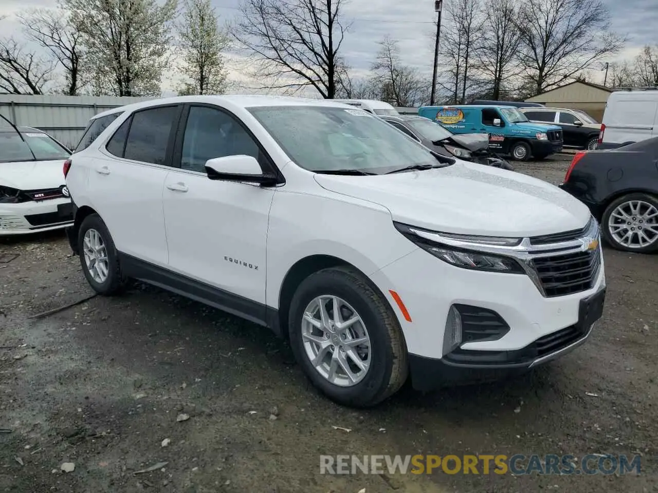 4 fotografías del automóvil dañado 3GNAXKEG5RL110258 CHEVROLET EQUINOX 2024