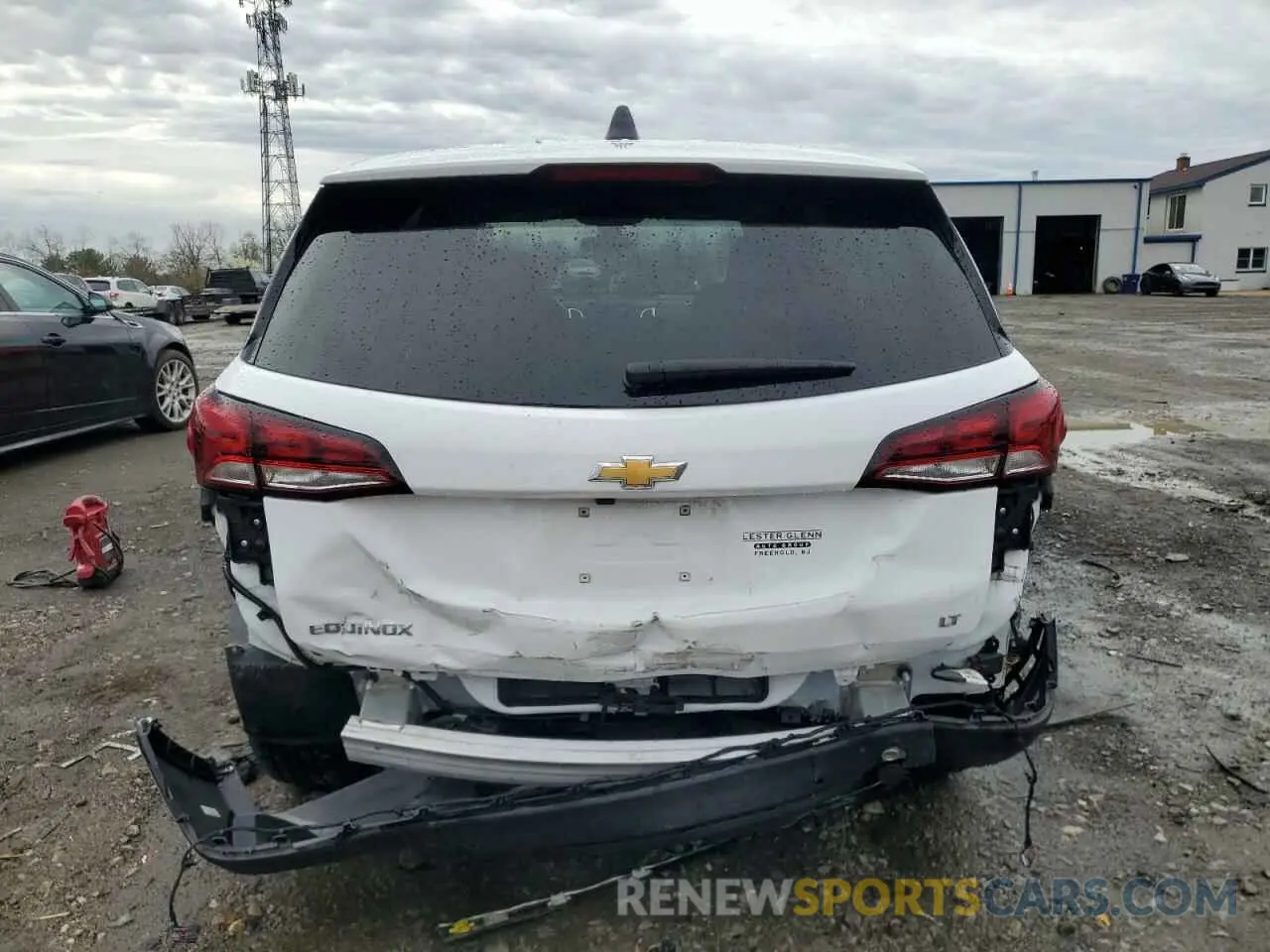 6 fotografías del automóvil dañado 3GNAXKEG5RL110258 CHEVROLET EQUINOX 2024