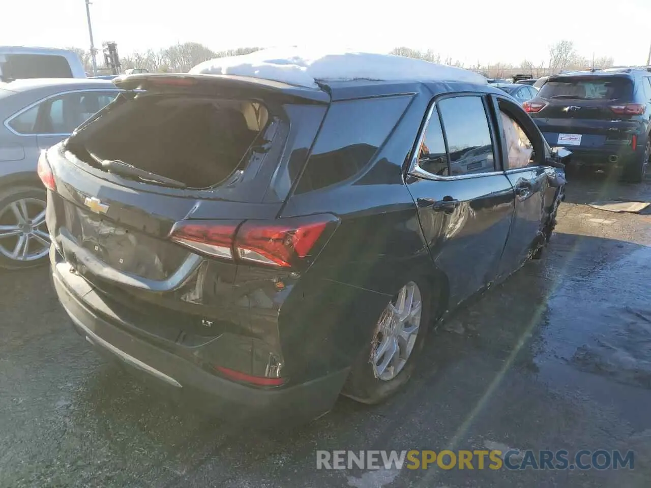 3 fotografías del automóvil dañado 3GNAXKEG5RL263903 CHEVROLET EQUINOX 2024