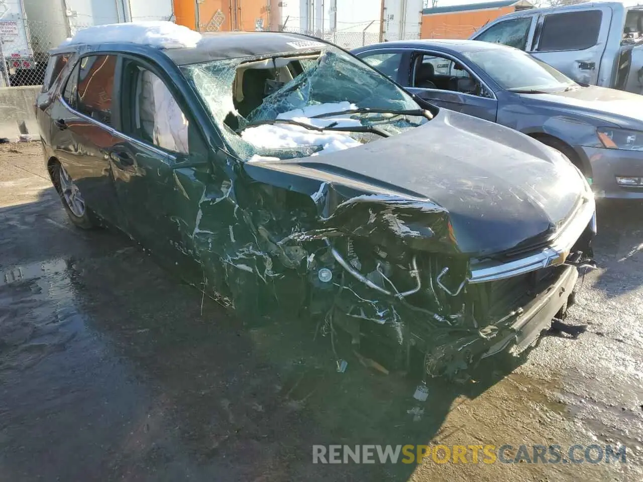 4 fotografías del automóvil dañado 3GNAXKEG5RL263903 CHEVROLET EQUINOX 2024