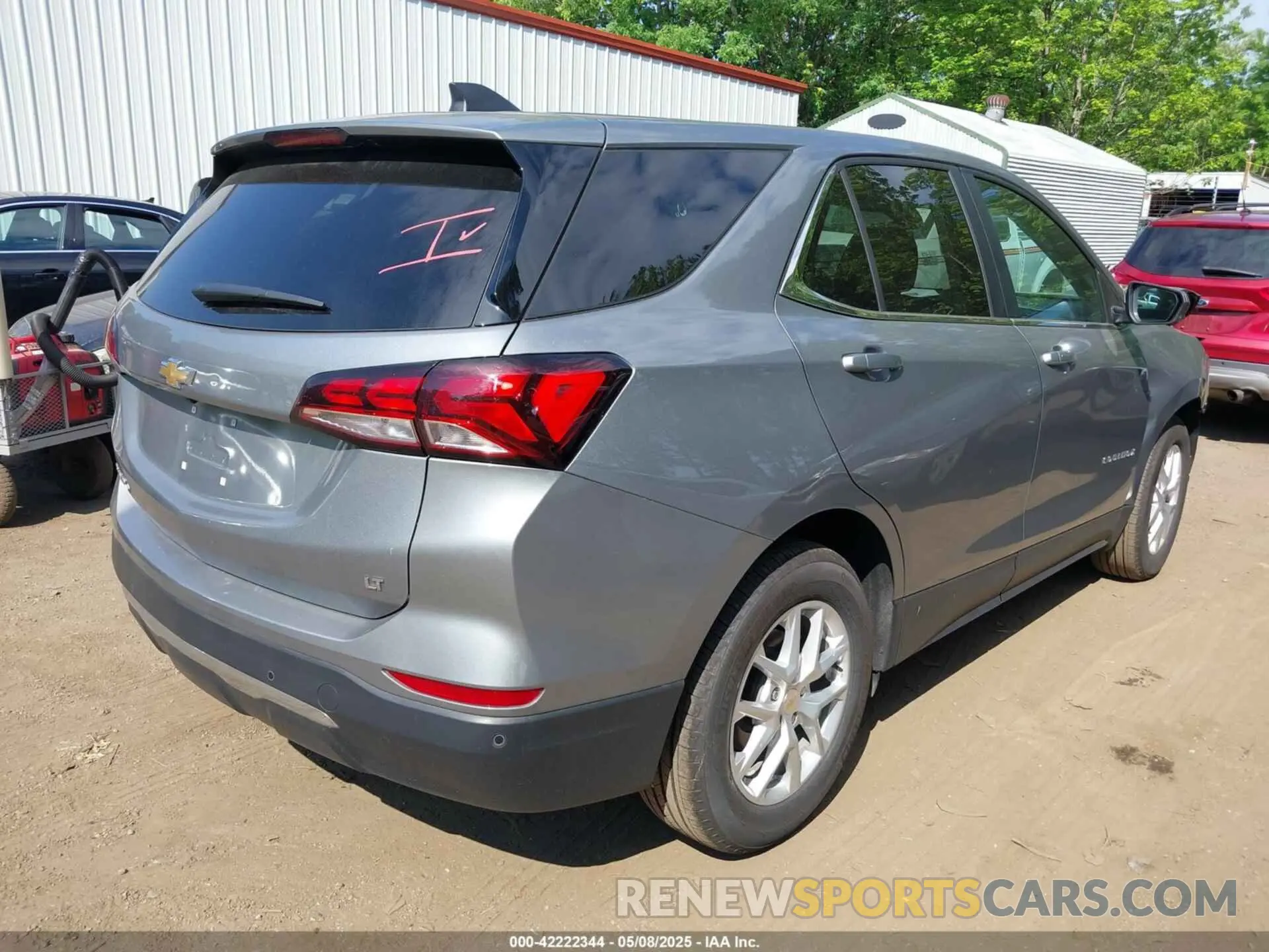 4 fotografías del automóvil dañado 3GNAXKEG5RL334386 CHEVROLET EQUINOX 2024
