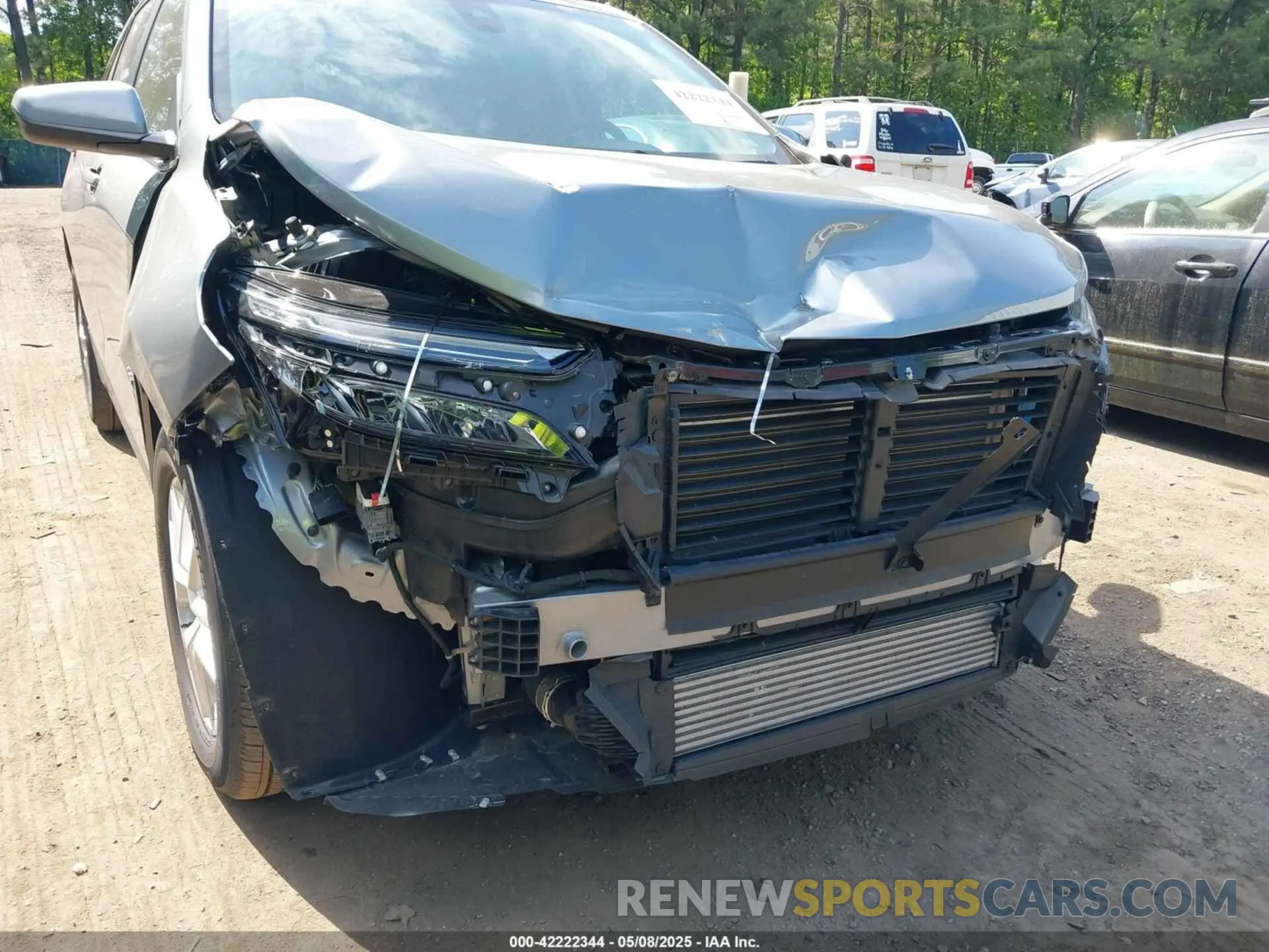 6 fotografías del automóvil dañado 3GNAXKEG5RL334386 CHEVROLET EQUINOX 2024