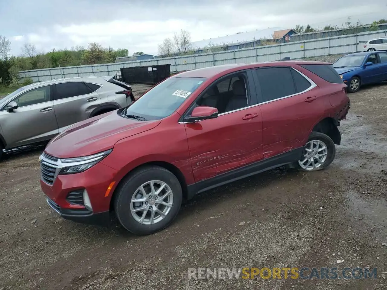 1 fotografías del automóvil dañado 3GNAXKEG5RS225190 CHEVROLET EQUINOX 2024