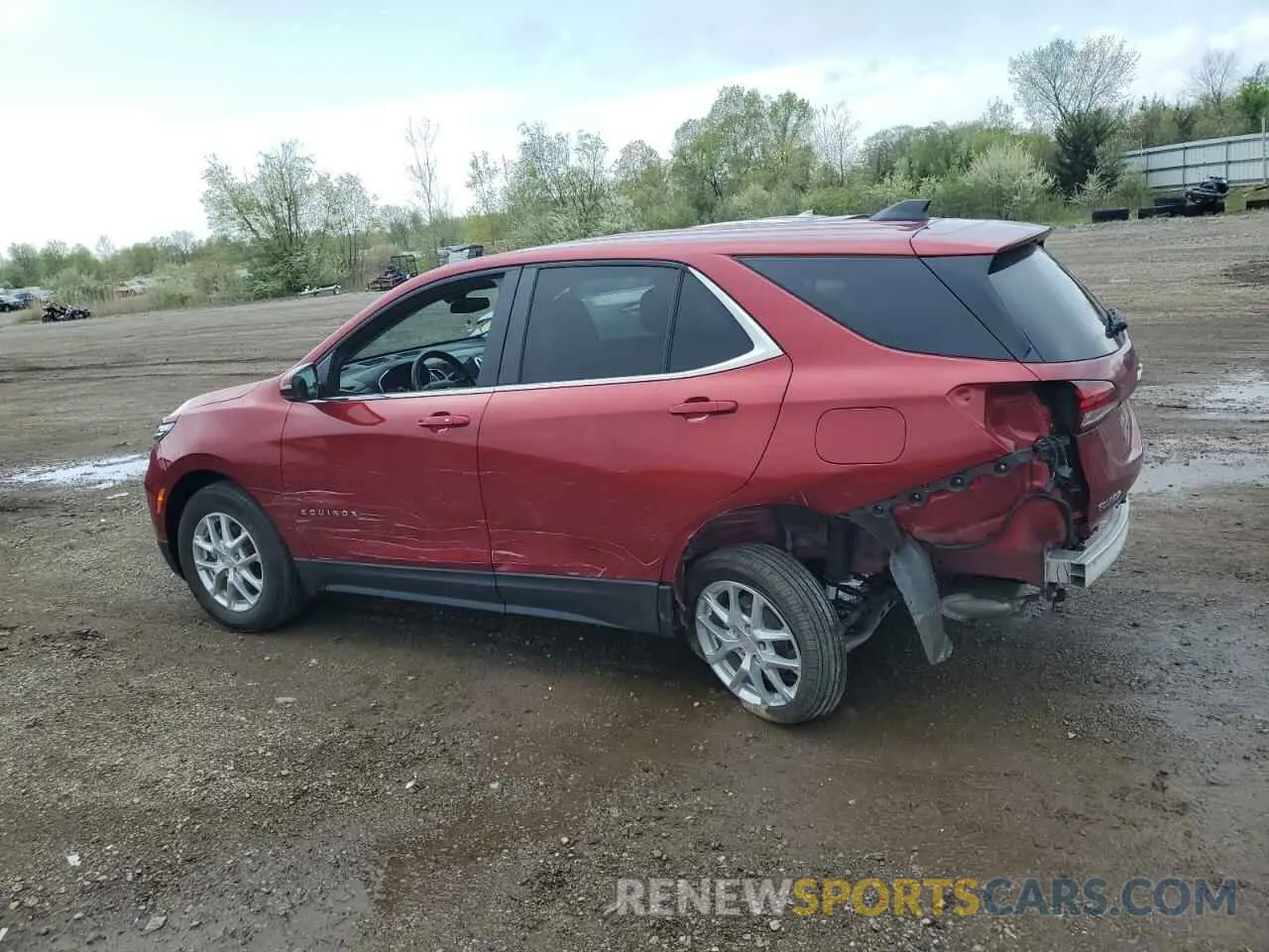 2 fotografías del automóvil dañado 3GNAXKEG5RS225190 CHEVROLET EQUINOX 2024