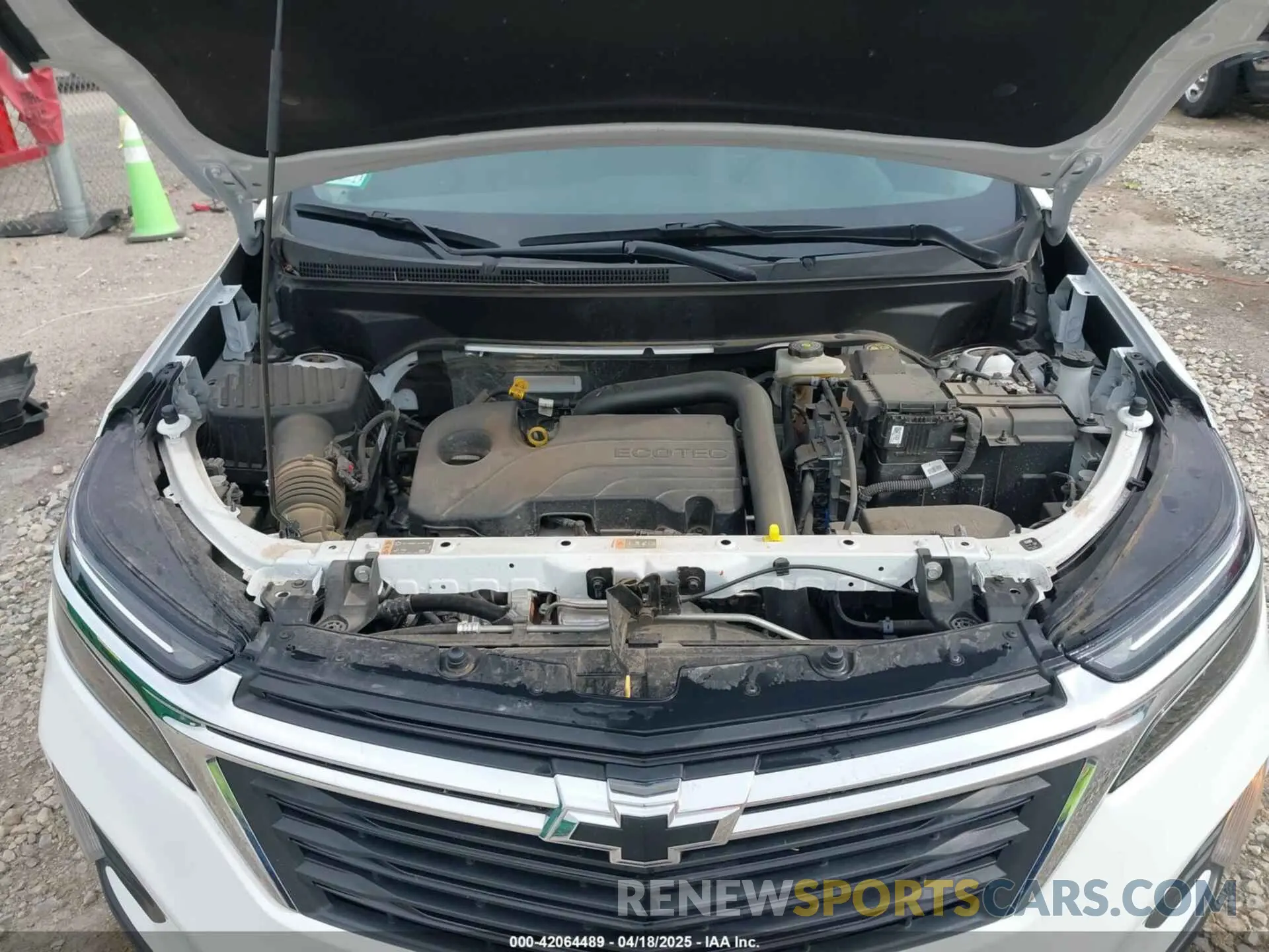 10 fotografías del automóvil dañado 3GNAXKEG6RL111502 CHEVROLET EQUINOX 2024