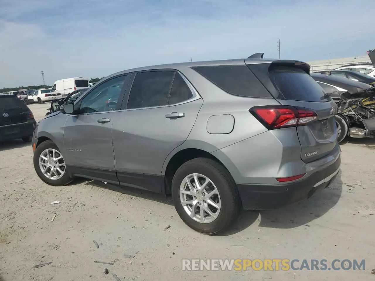 2 fotografías del automóvil dañado 3GNAXKEG6RL225323 CHEVROLET EQUINOX 2024
