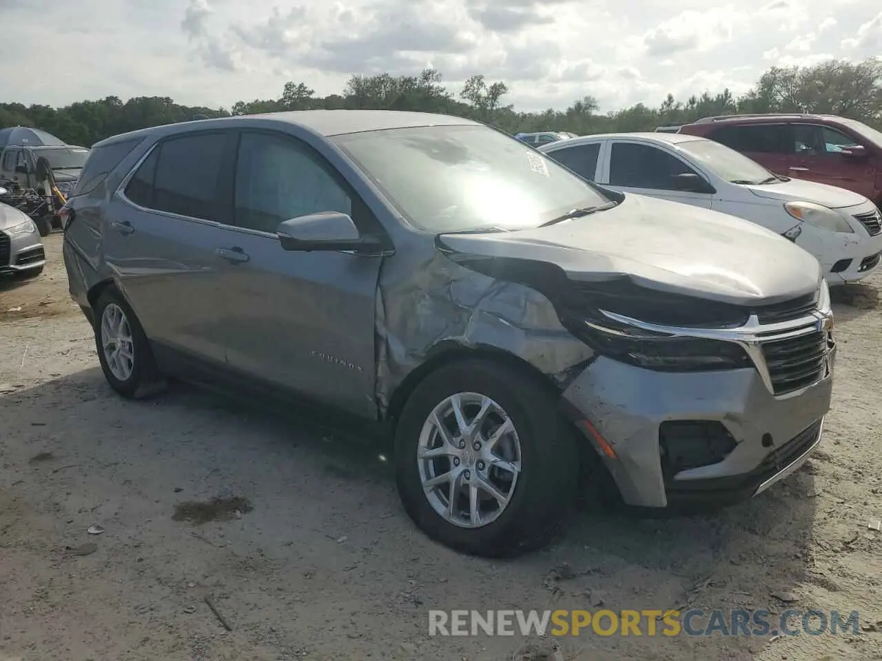 4 fotografías del automóvil dañado 3GNAXKEG6RL225323 CHEVROLET EQUINOX 2024