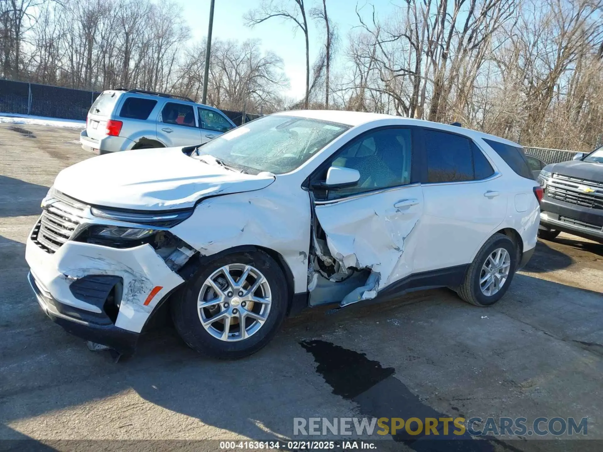 14 fotografías del automóvil dañado 3GNAXKEG6RL245264 CHEVROLET EQUINOX 2024