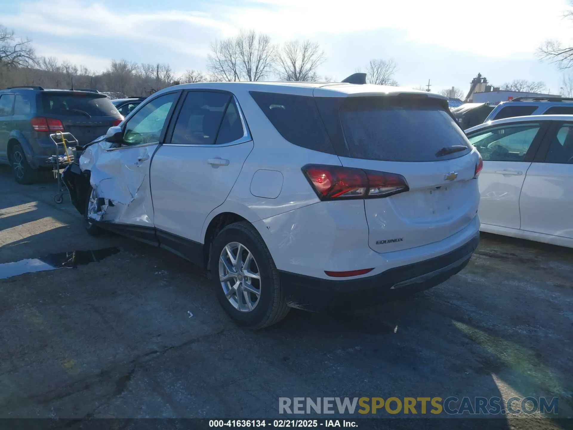 3 fotografías del automóvil dañado 3GNAXKEG6RL245264 CHEVROLET EQUINOX 2024