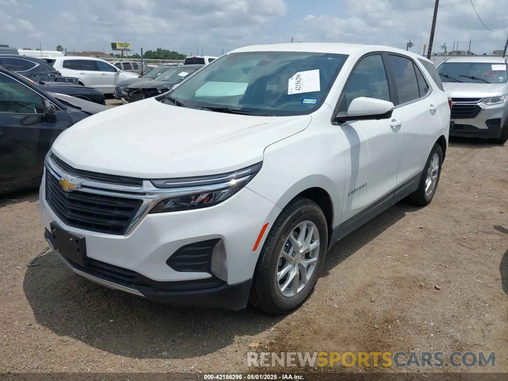 2 fotografías del automóvil dañado 3GNAXKEG6RS199733 CHEVROLET EQUINOX 2024