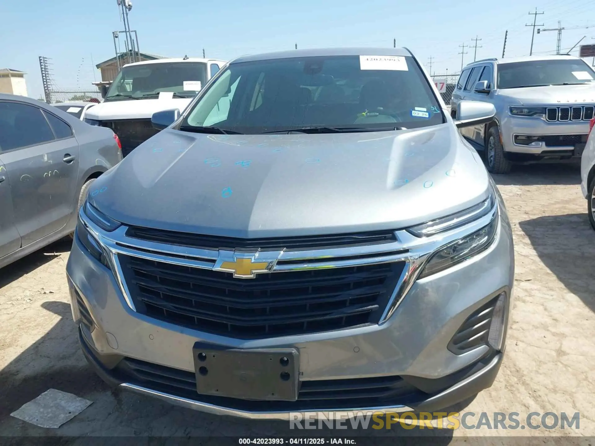 12 fotografías del automóvil dañado 3GNAXKEG6RS249014 CHEVROLET EQUINOX 2024