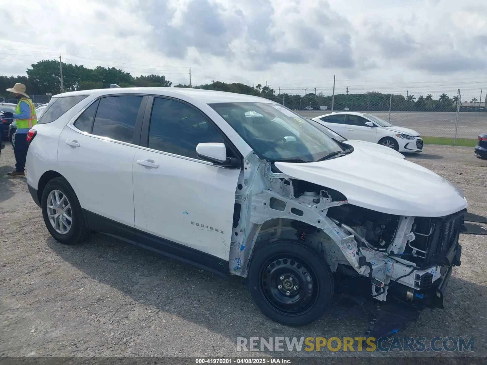 1 fotografías del automóvil dañado 3GNAXKEG7RL286406 CHEVROLET EQUINOX 2024