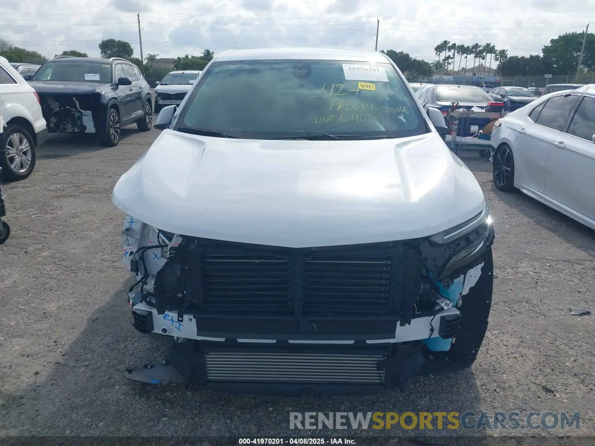 13 fotografías del automóvil dañado 3GNAXKEG7RL286406 CHEVROLET EQUINOX 2024