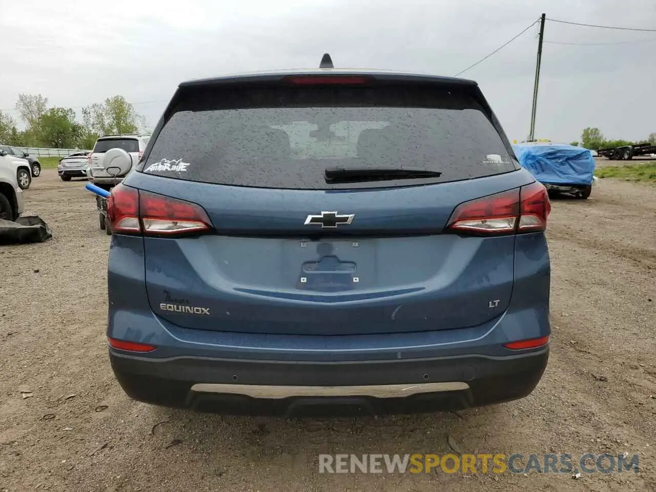 6 fotografías del automóvil dañado 3GNAXKEG7RL331439 CHEVROLET EQUINOX 2024