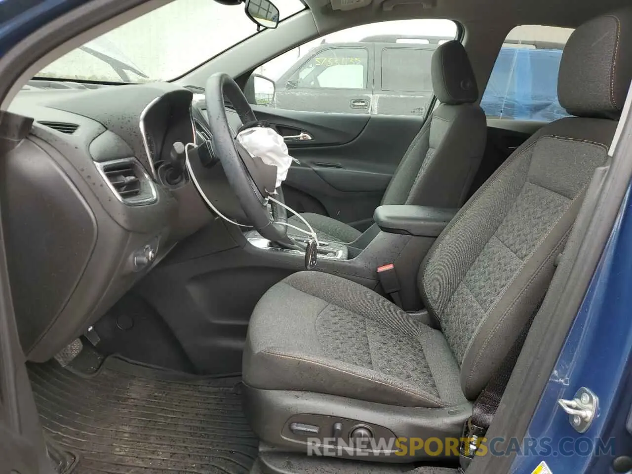 7 fotografías del automóvil dañado 3GNAXKEG7RL331439 CHEVROLET EQUINOX 2024