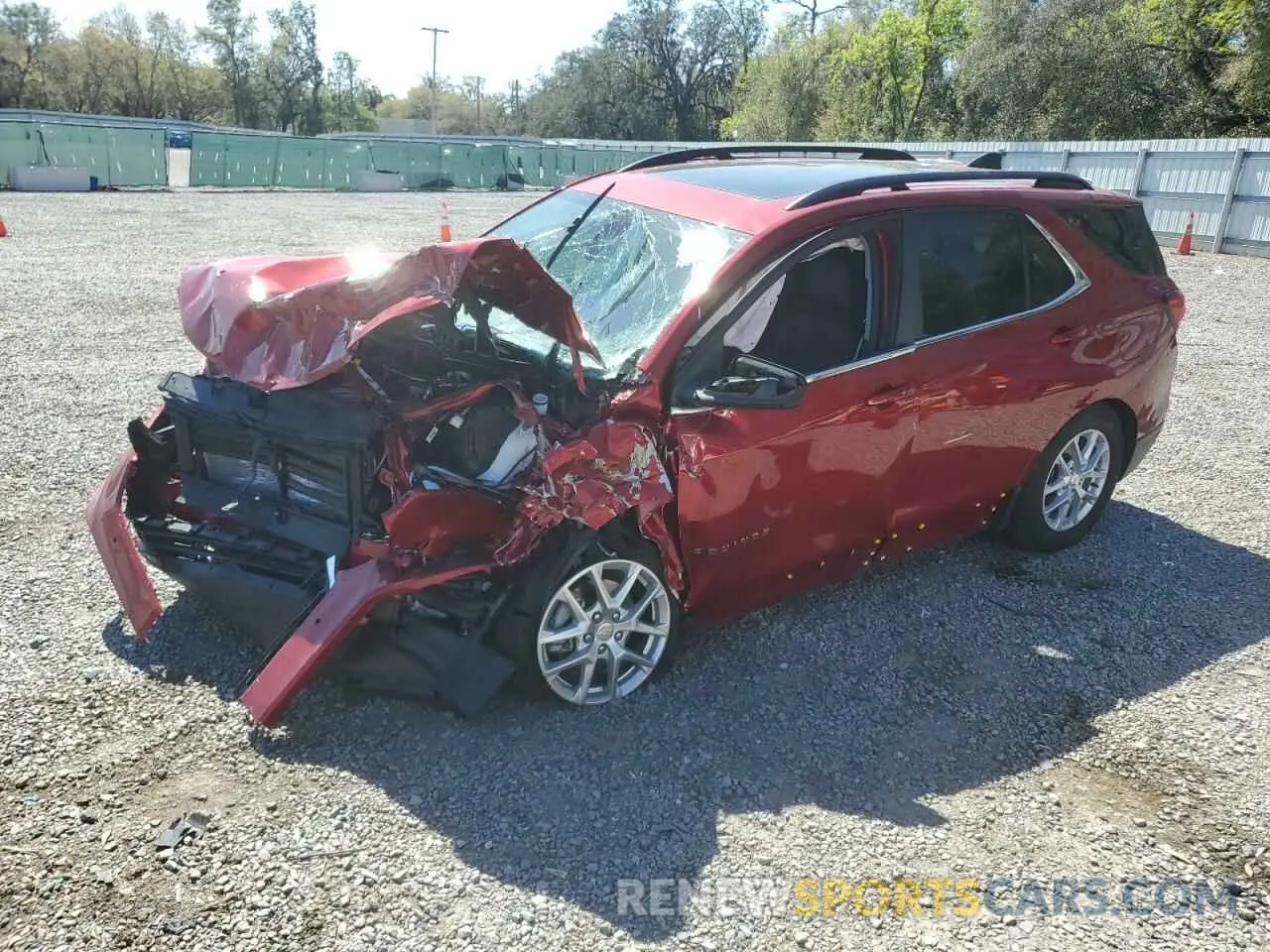 1 fotografías del automóvil dañado 3GNAXKEG7RL375487 CHEVROLET EQUINOX 2024