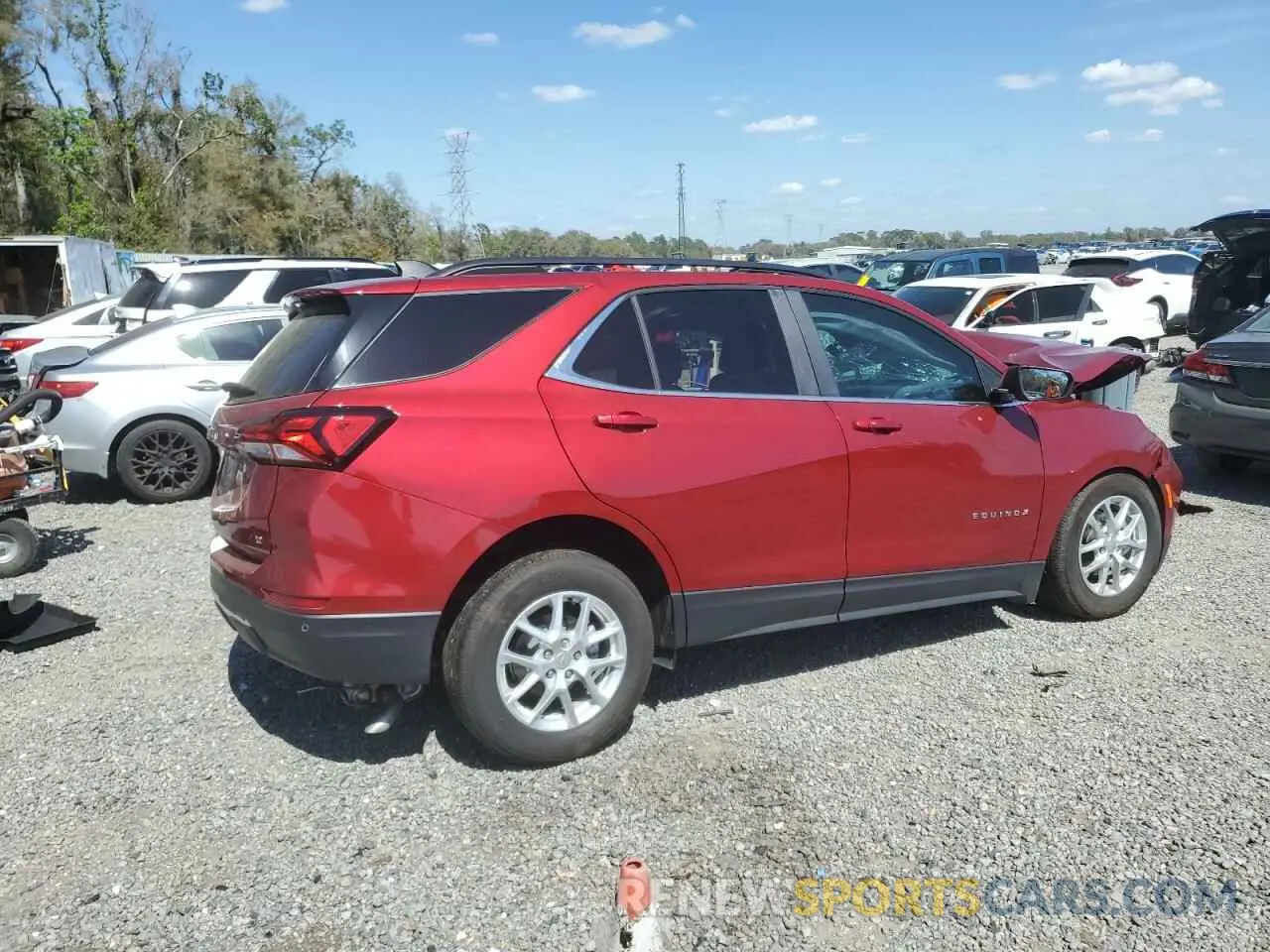 3 fotografías del automóvil dañado 3GNAXKEG7RL375487 CHEVROLET EQUINOX 2024