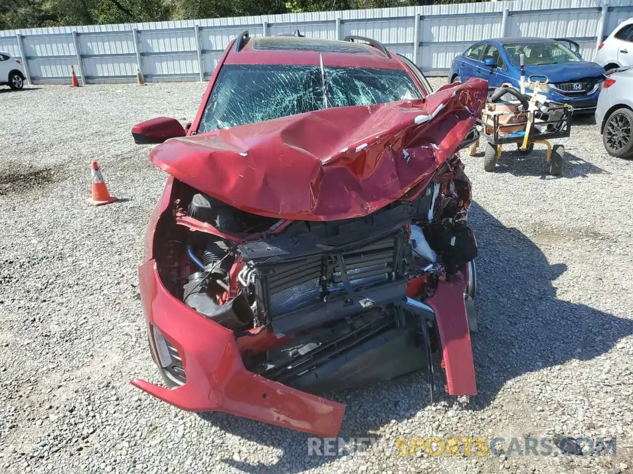 5 fotografías del automóvil dañado 3GNAXKEG7RL375487 CHEVROLET EQUINOX 2024