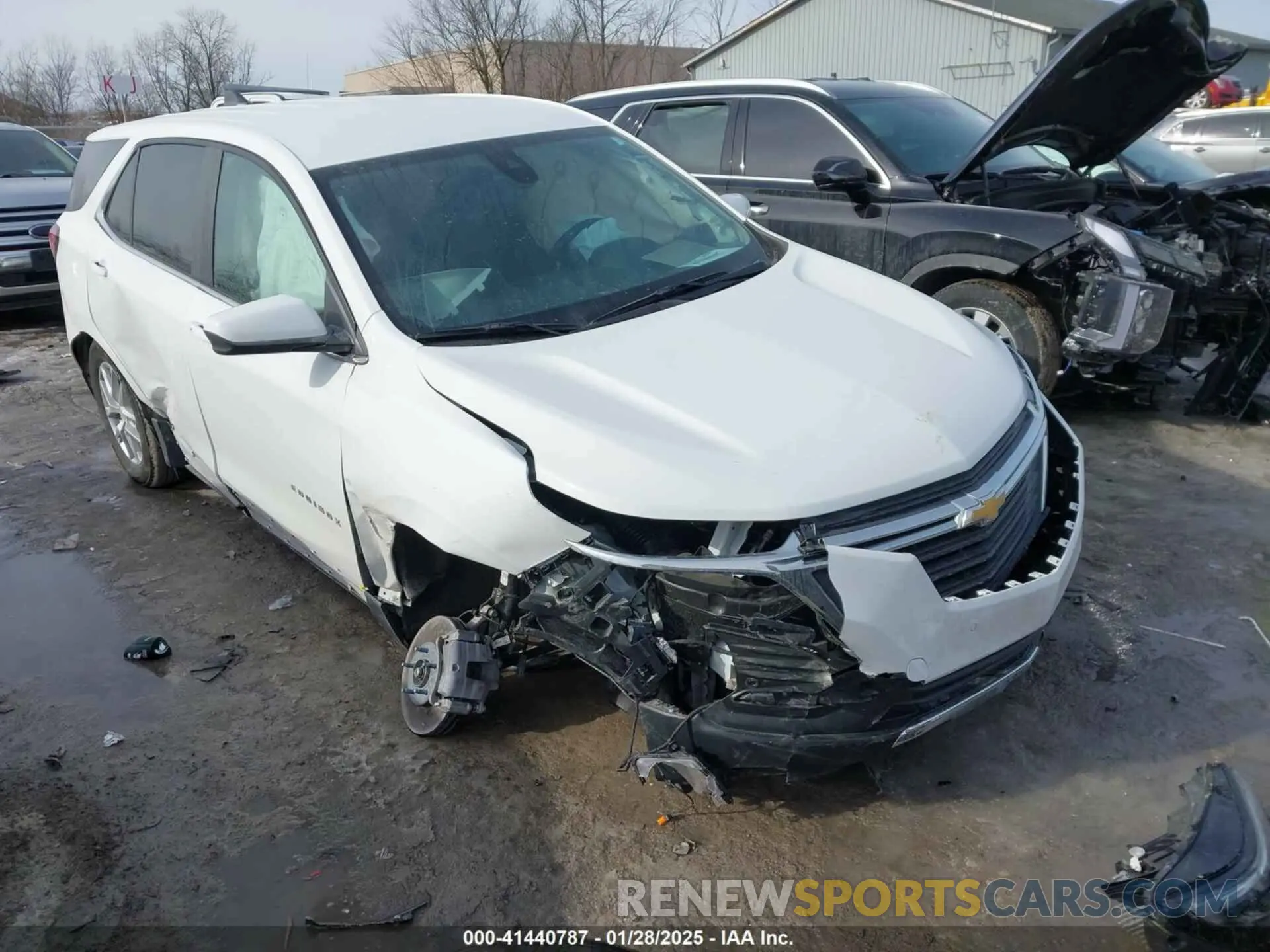 1 fotografías del automóvil dañado 3GNAXKEG7RS103222 CHEVROLET EQUINOX 2024