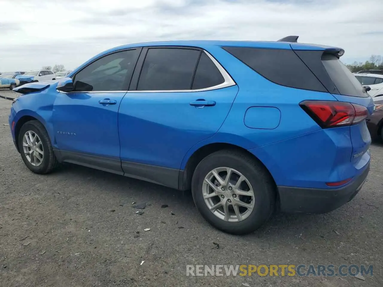 2 fotografías del automóvil dañado 3GNAXKEG7RS157796 CHEVROLET EQUINOX 2024