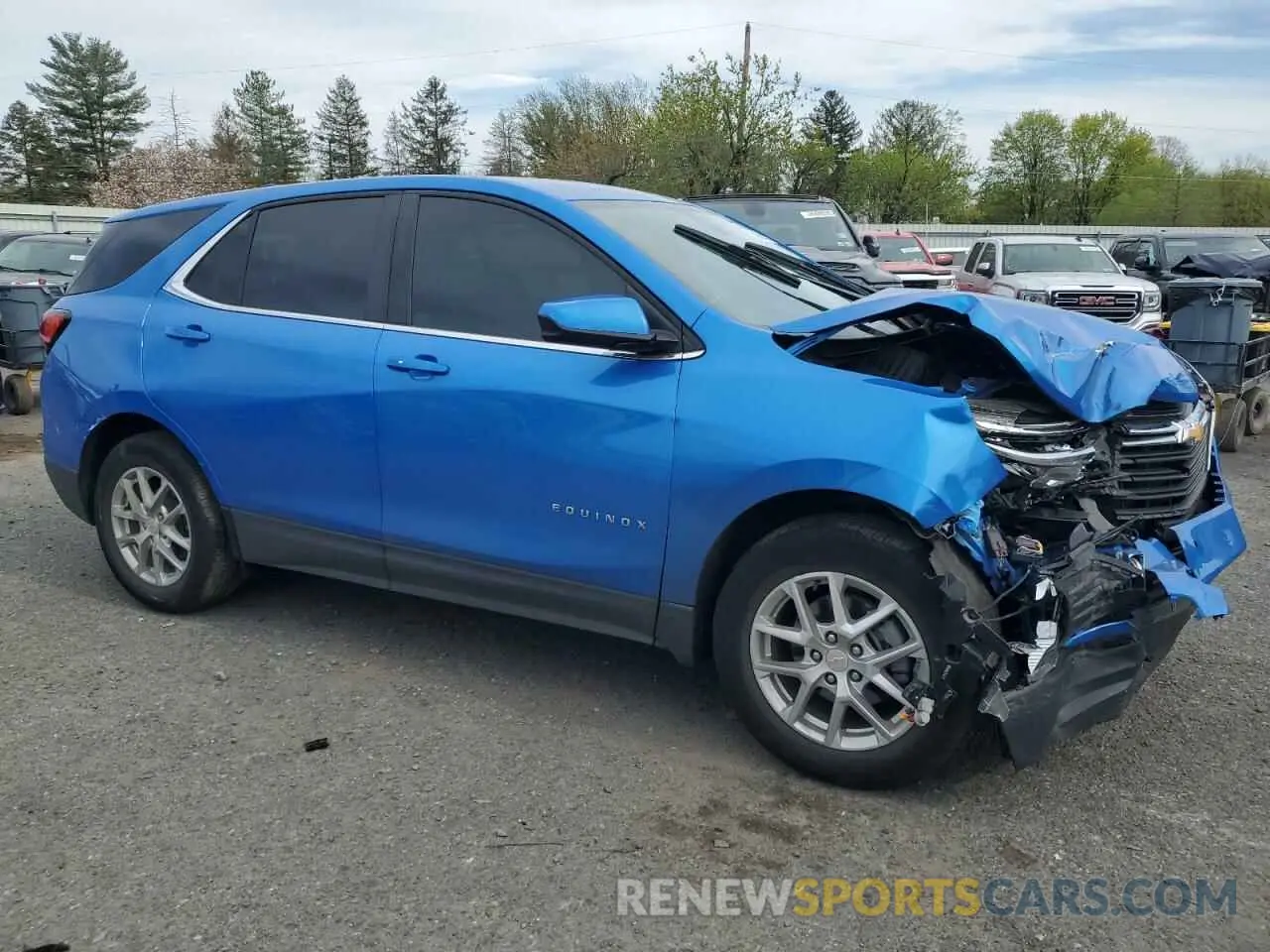 4 fotografías del automóvil dañado 3GNAXKEG7RS157796 CHEVROLET EQUINOX 2024
