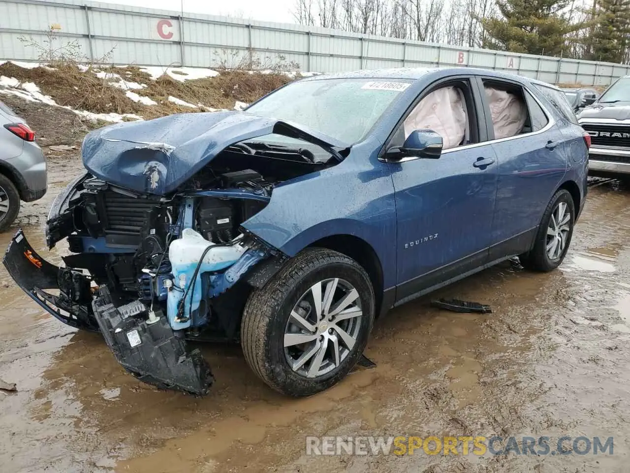 1 fotografías del automóvil dañado 3GNAXKEG8RL215750 CHEVROLET EQUINOX 2024
