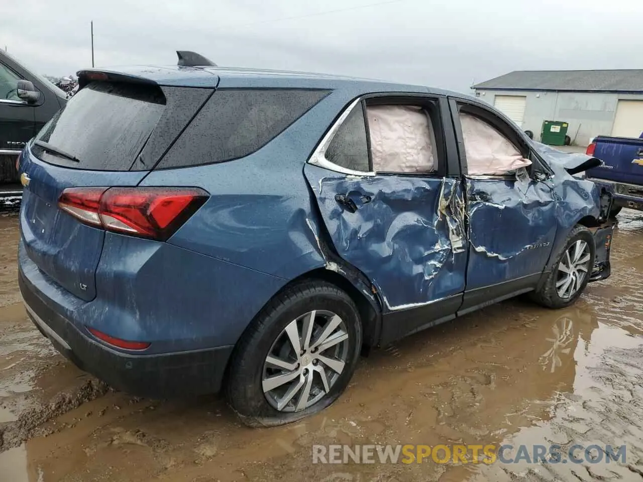 3 fotografías del automóvil dañado 3GNAXKEG8RL215750 CHEVROLET EQUINOX 2024