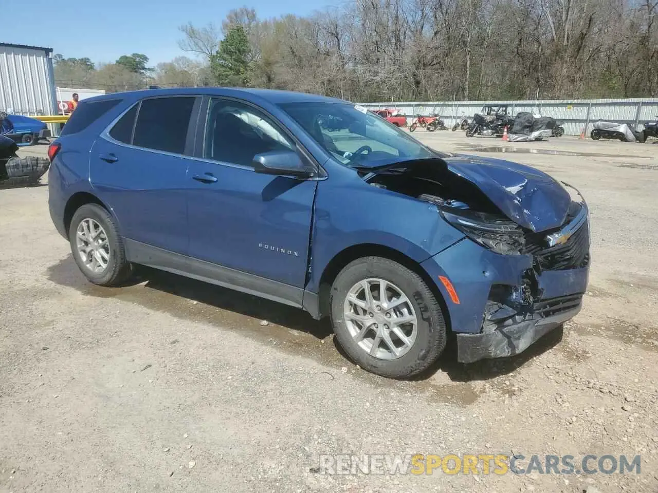 4 fotografías del automóvil dañado 3GNAXKEG8RL230958 CHEVROLET EQUINOX 2024