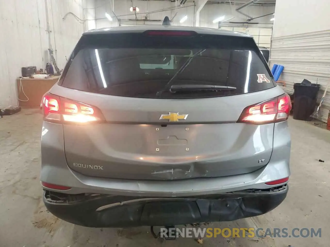 6 fotografías del automóvil dañado 3GNAXKEG8RL303715 CHEVROLET EQUINOX 2024