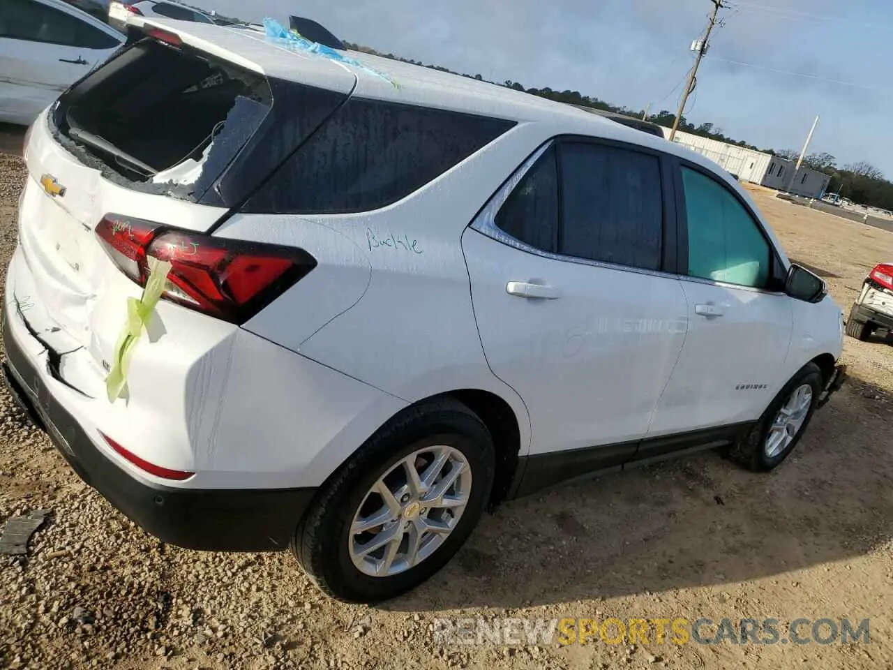 3 fotografías del automóvil dañado 3GNAXKEG8RS127349 CHEVROLET EQUINOX 2024