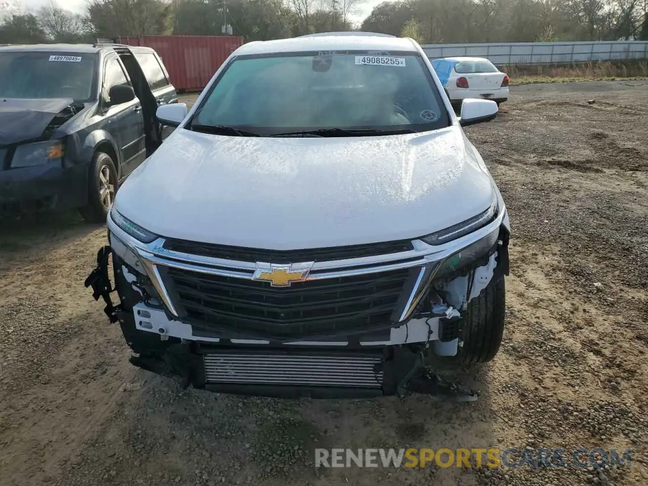 5 fotografías del automóvil dañado 3GNAXKEG8RS127349 CHEVROLET EQUINOX 2024