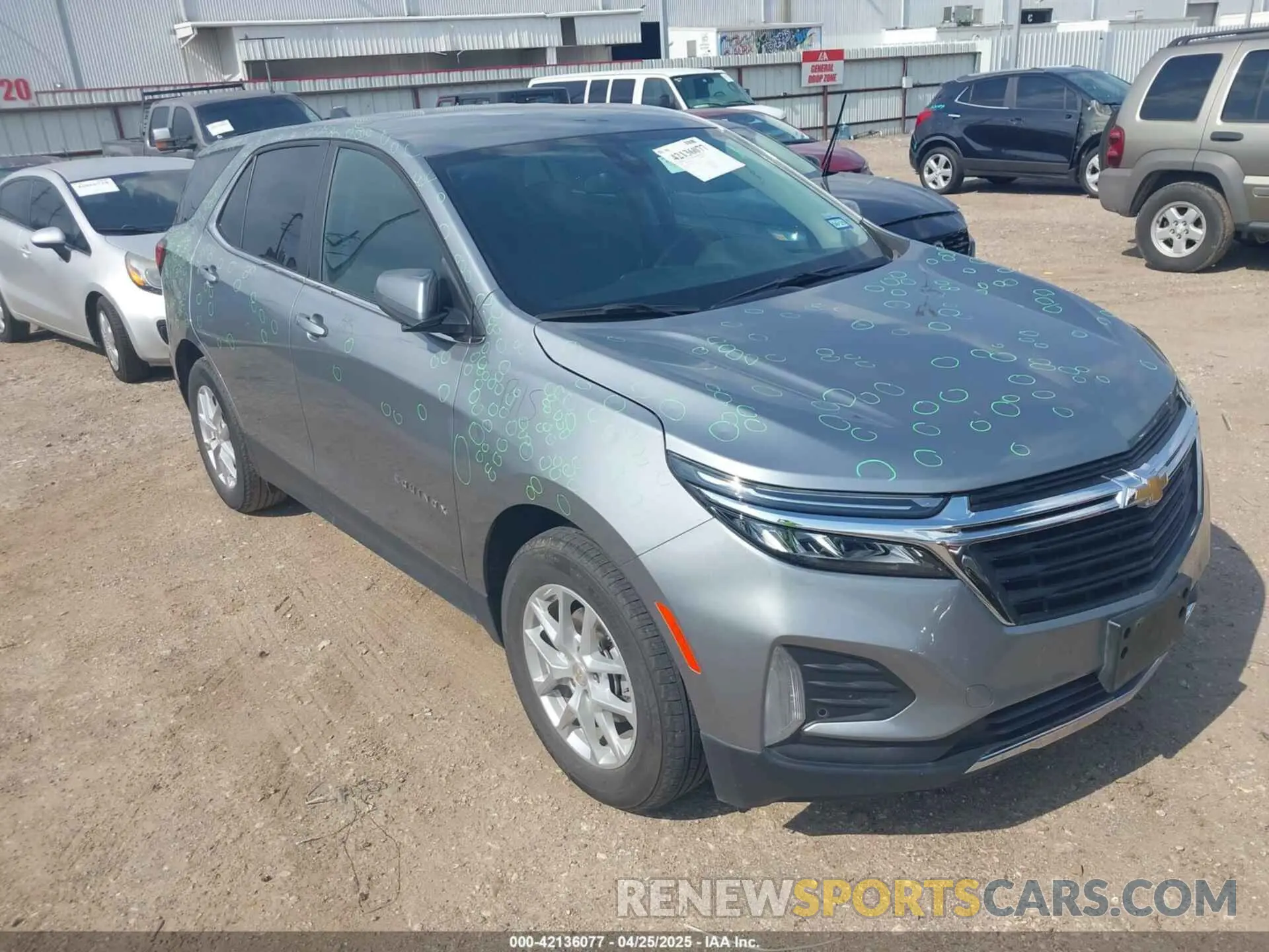 1 fotografías del automóvil dañado 3GNAXKEG8RS142062 CHEVROLET EQUINOX 2024